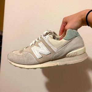 Mens new balance shoes suede